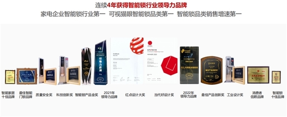 雙十一智能鎖品牌排名 TCL智能門鎖穩居第一，多款爆款產品霸榜，引領智能化生物識別新潮流